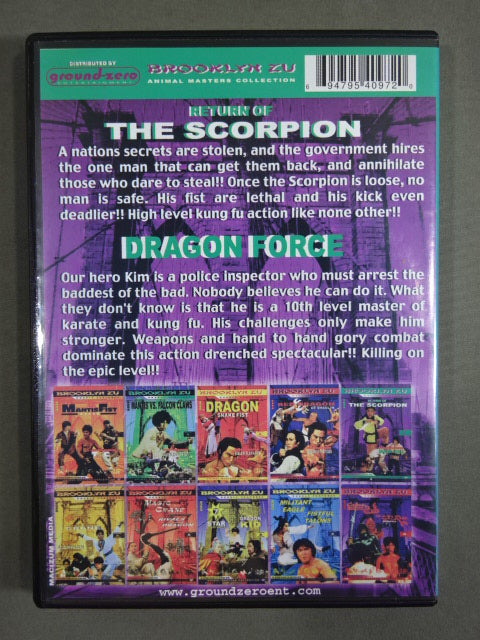 RETUN OF THE SCORPION & DRAGON FORCE