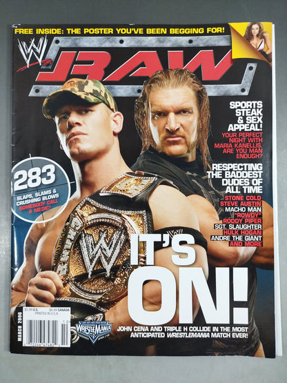 RAW MAGAZINE March 2006