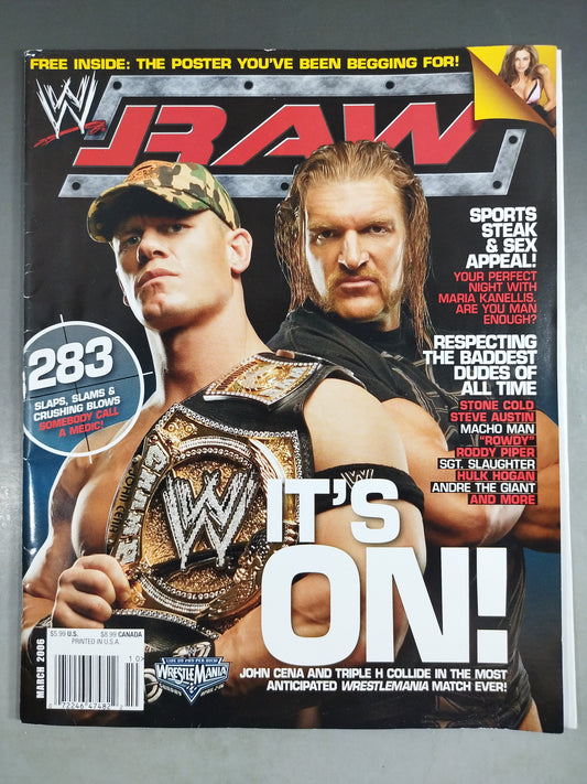 RAW MAGAZINE March 2006