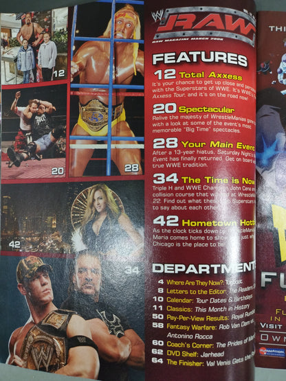 RAW MAGAZINE March 2006