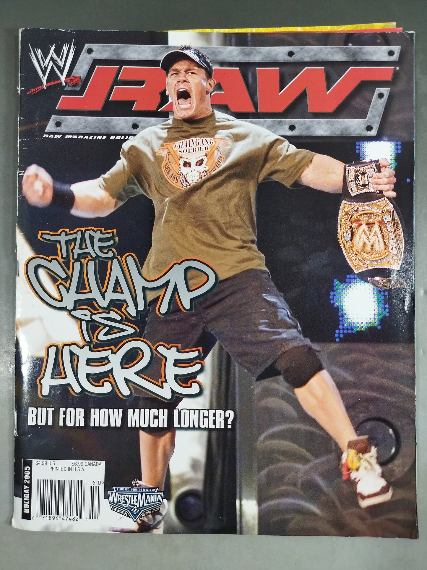 RAW MAGAZINE 2005 Holiday