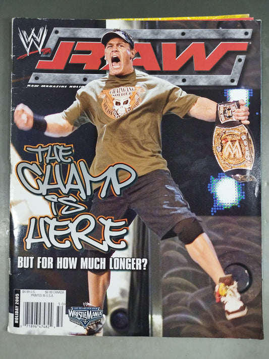 RAW MAGAZINE 2005 Holiday