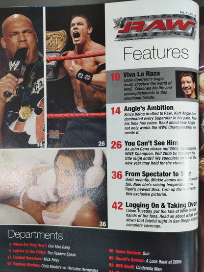 RAW MAGAZINE 2005 Holiday