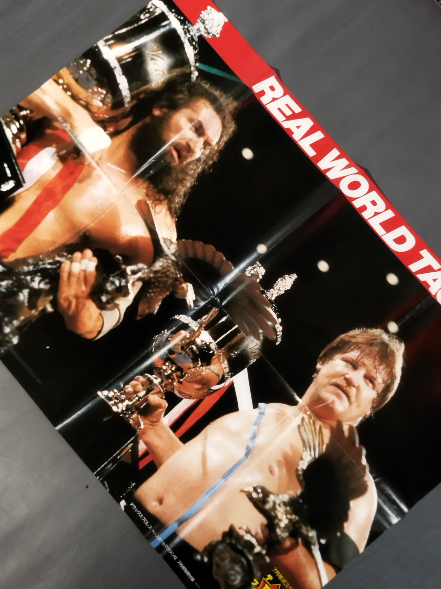 ★ Super Beast Duo ★ Stan Hansen & Bruiser Brody Magazine Appendix Poster