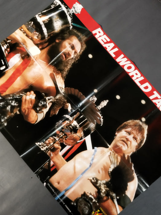 ★ Super Beast Duo ★ Stan Hansen & Bruiser Brody Magazine Appendix Poster