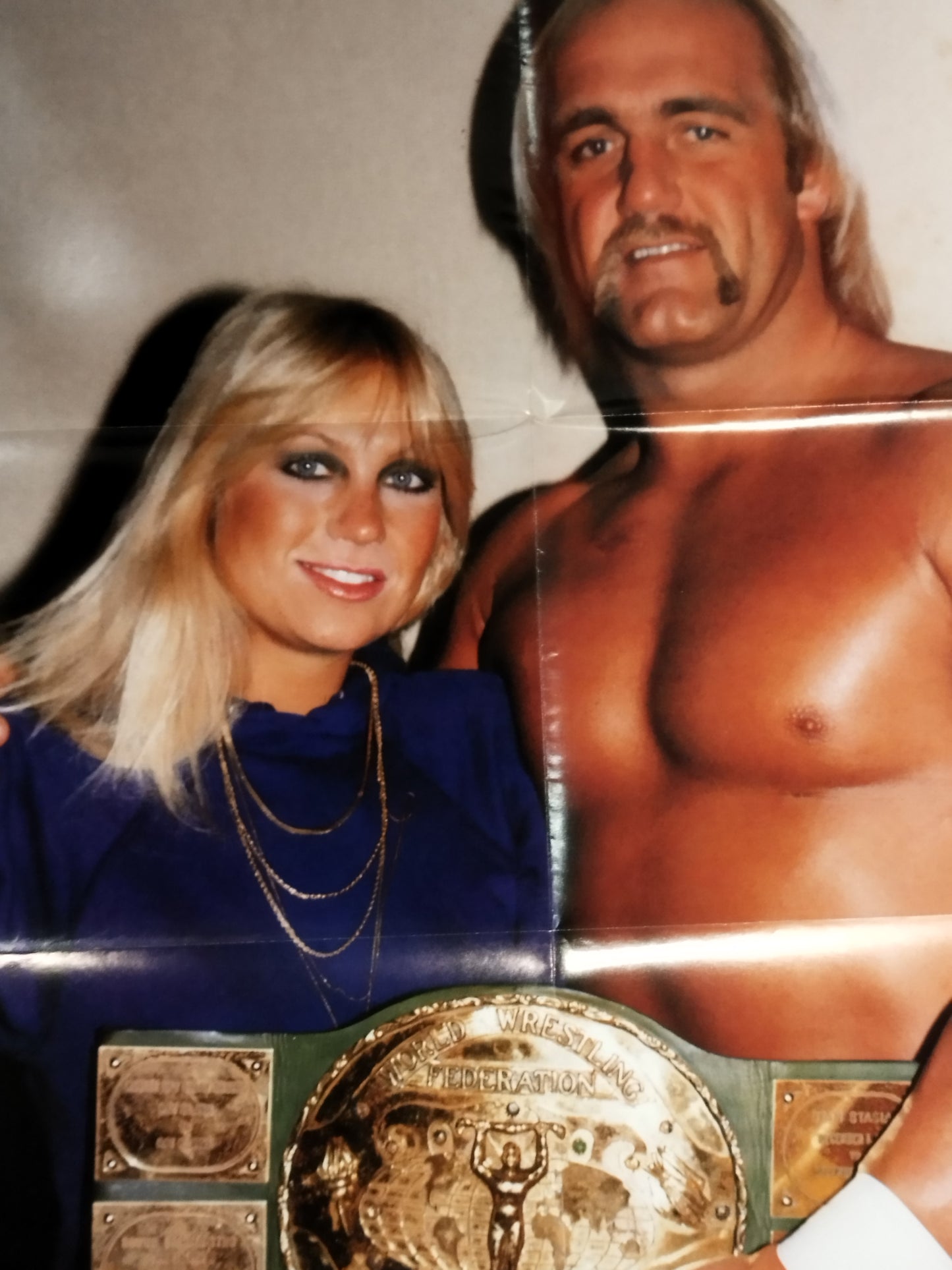 Hulk Hogan  & Linda Magazine Appendix Poster