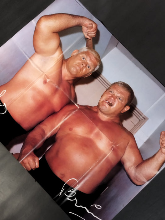 クラッシャー・リソワスキー＆ディック・ザ・ブルーザー 雑誌付録ポスター