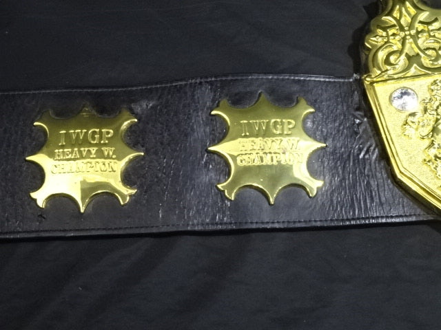 ★ Hiroshi Tanahashi & Togi Makabe  2 hand signed autographs ! IWGP ★ heavy weight championship belt (2nd )