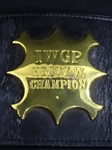 ★ Hiroshi Tanahashi & Togi Makabe  2 hand signed autographs ! IWGP ★ heavy weight championship belt (2nd )