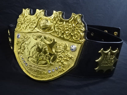 ★ Hiroshi Tanahashi & Togi Makabe  2 hand signed autographs ! IWGP ★ heavy weight championship belt (2nd )