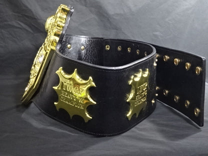 ★ Hiroshi Tanahashi & Togi Makabe  2 hand signed autographs ! IWGP ★ heavy weight championship belt (2nd )