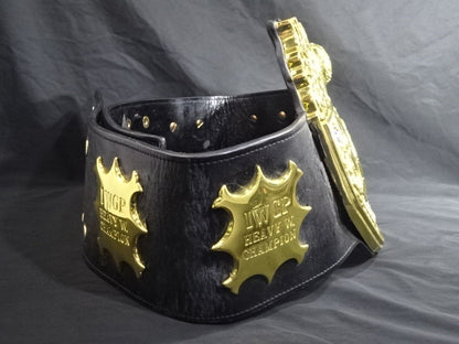 ★ Hiroshi Tanahashi & Togi Makabe  2 hand signed autographs ! IWGP ★ heavy weight championship belt (2nd )