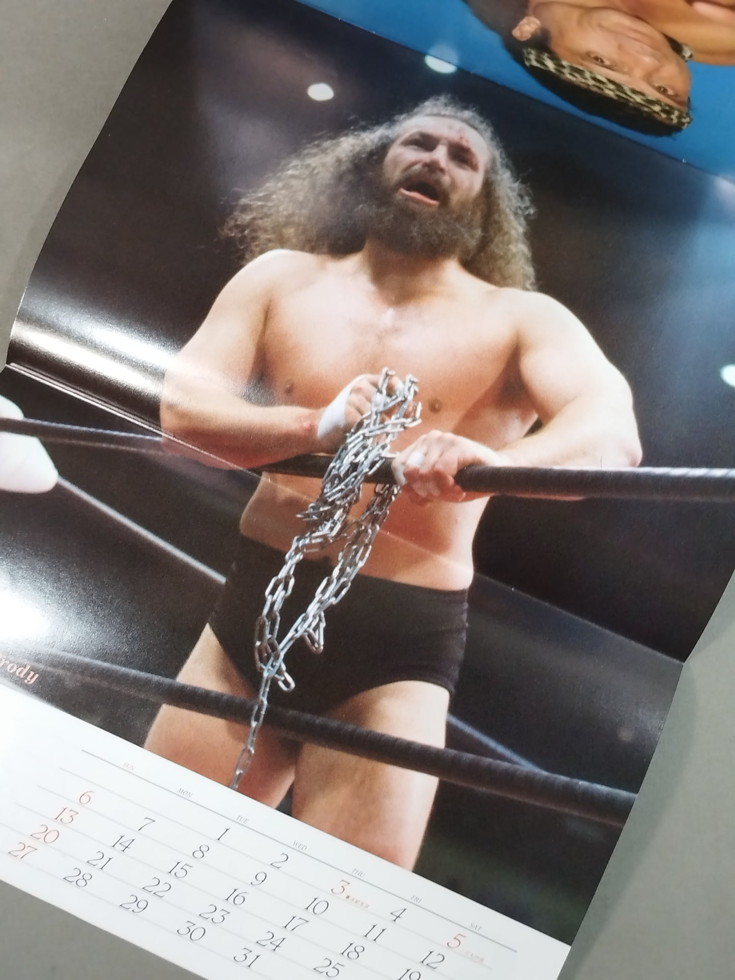 1984 Gong Superstar Wrestling Calendar