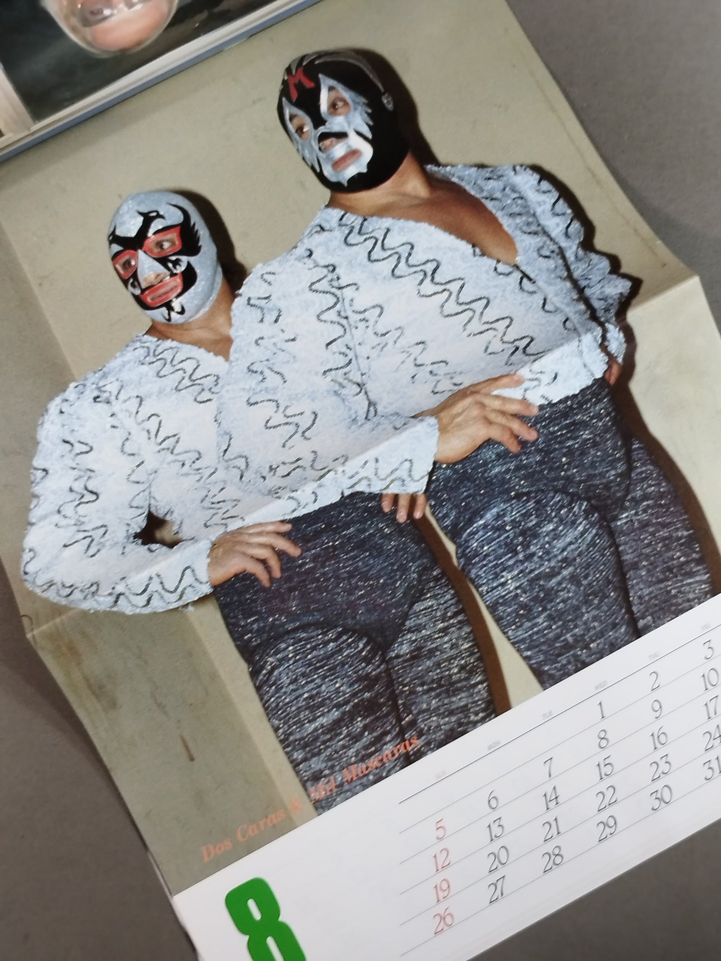 1984 Gong Superstar Wrestling Calendar