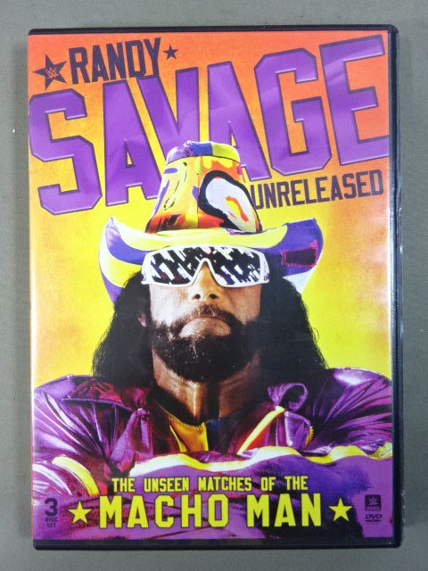 RANDY SAVAGE UNRELEASED THE UNSEEN MATCHES OF THE MACHO MAN