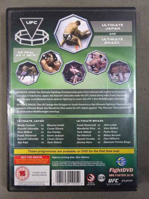 UFC ULTIMATE JAPAN ＆ ULTIMATE BRAZIL