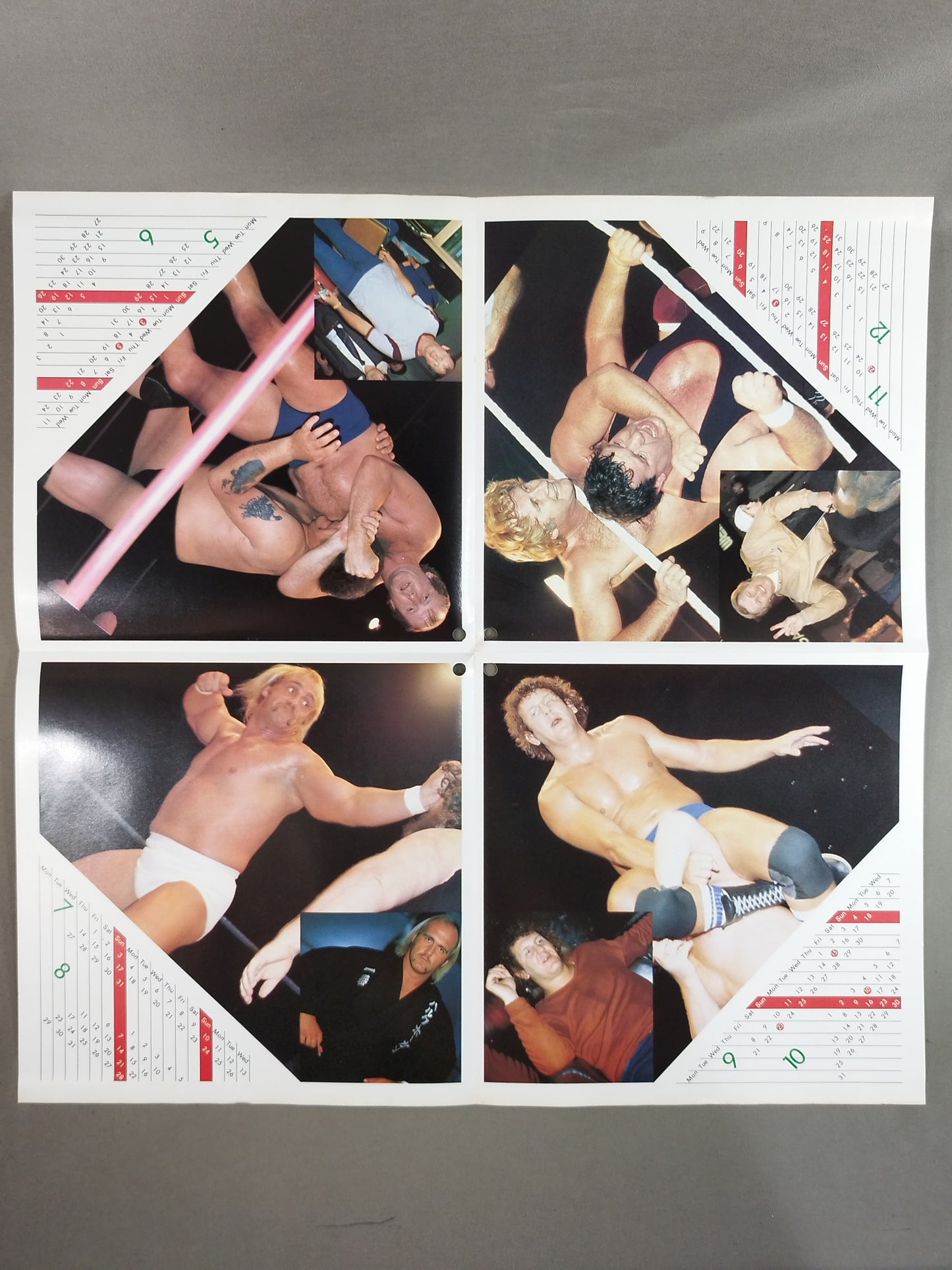 '83 Big Wrestler Calendar