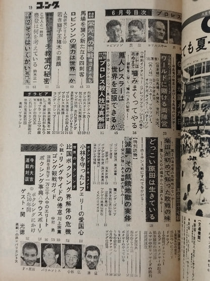 月刊ゴング 43年6月号【縮刷復刻版】