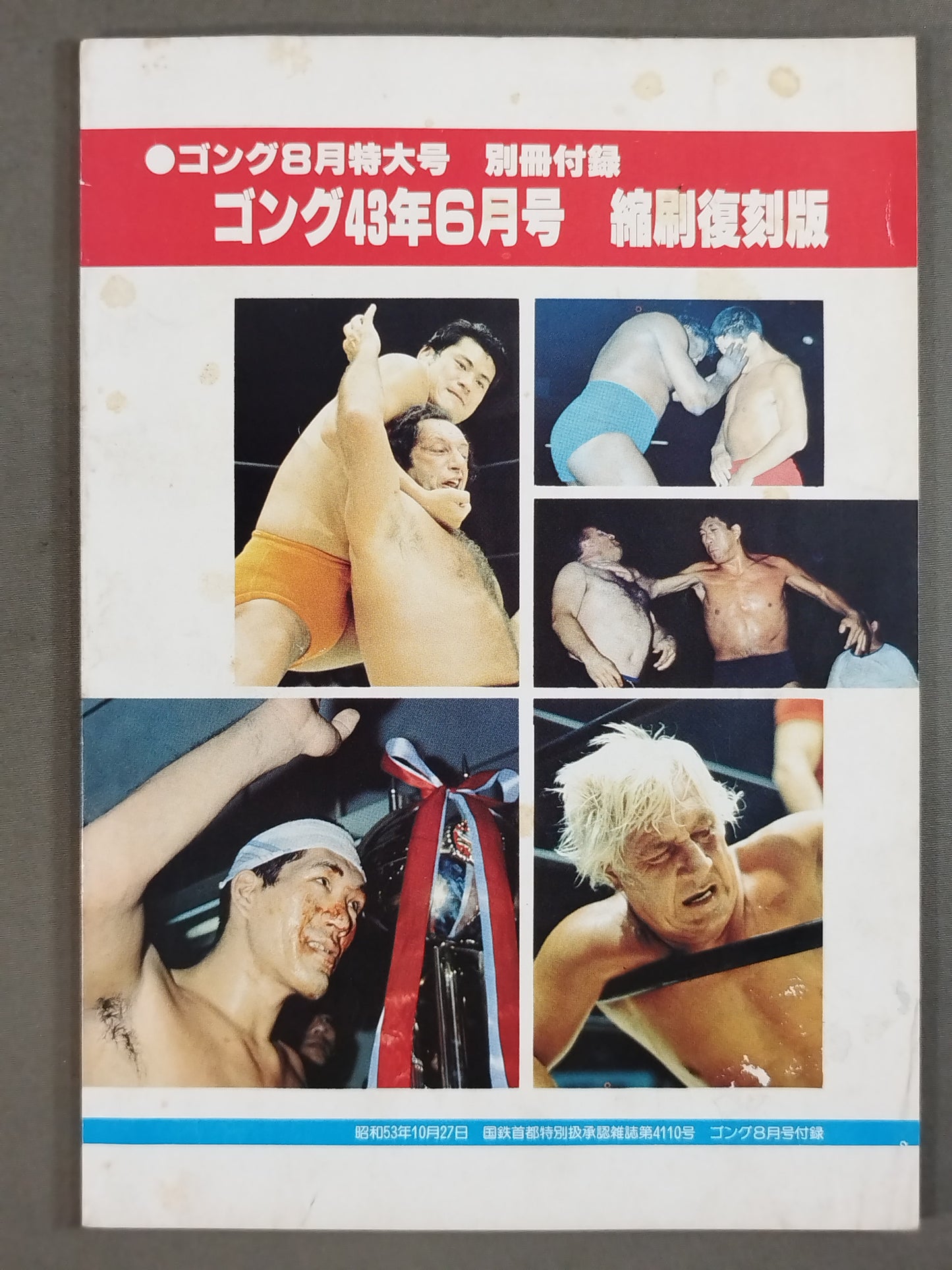 月刊ゴング 43年6月号【縮刷復刻版】