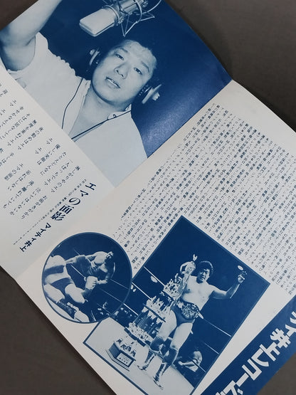 Mighty Inoue "Emma's Shadow" Record Promotional Pamphlet
