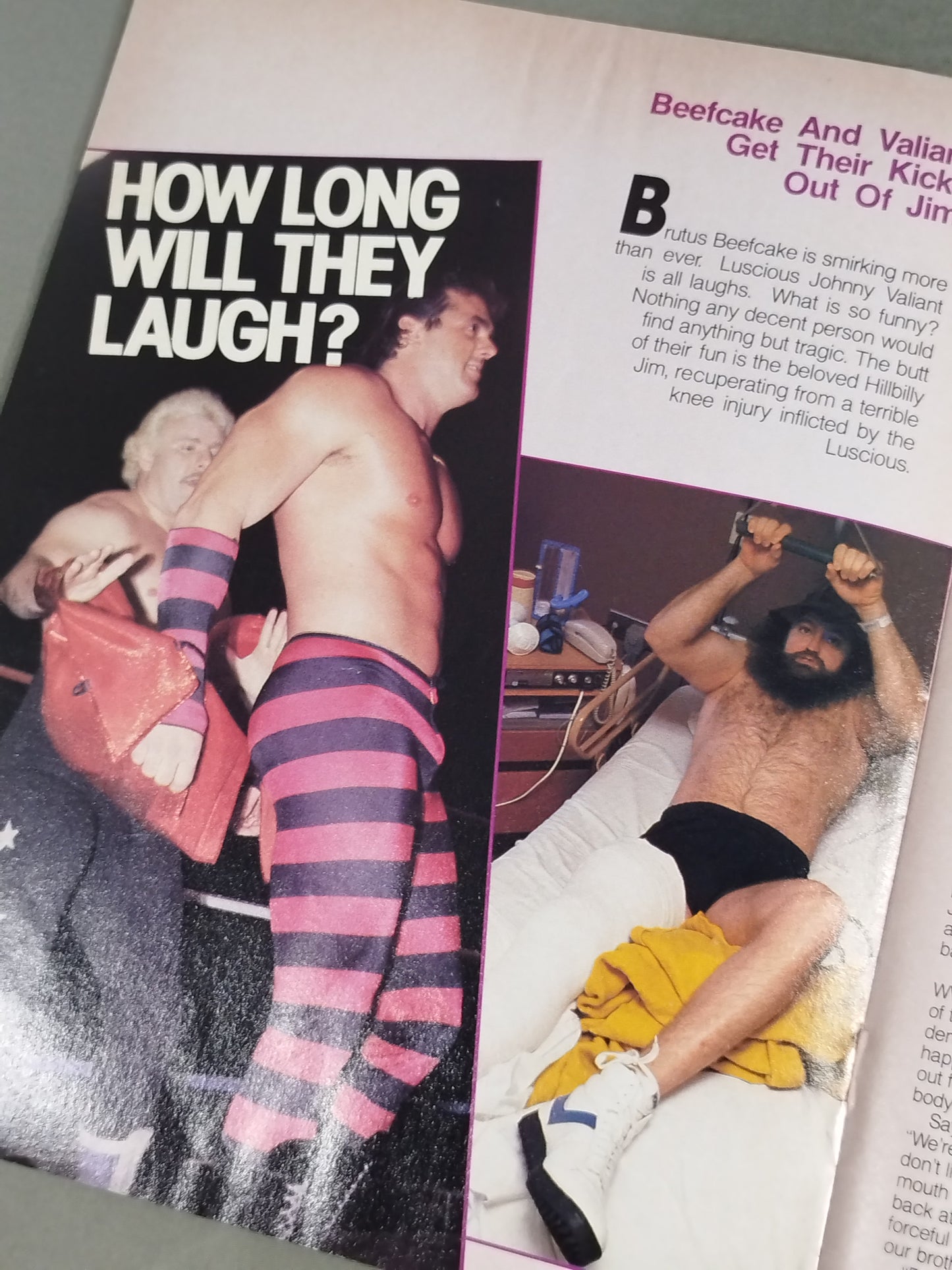 ★ホーガンvsムラコ 王座戦★WWF OFFICIAL PROGRAM No.124