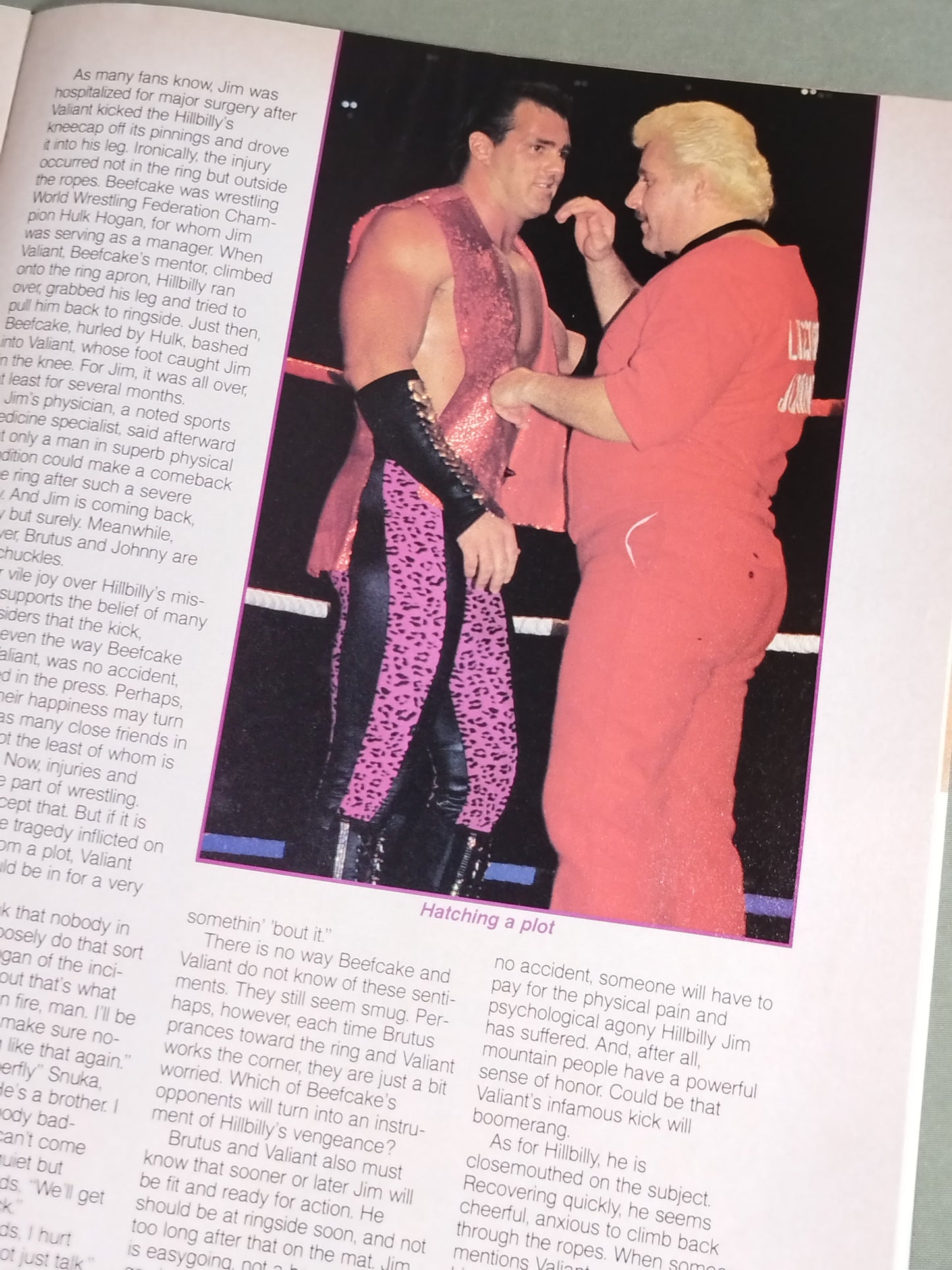 ★ホーガンvsムラコ 王座戦★WWF OFFICIAL PROGRAM No.124