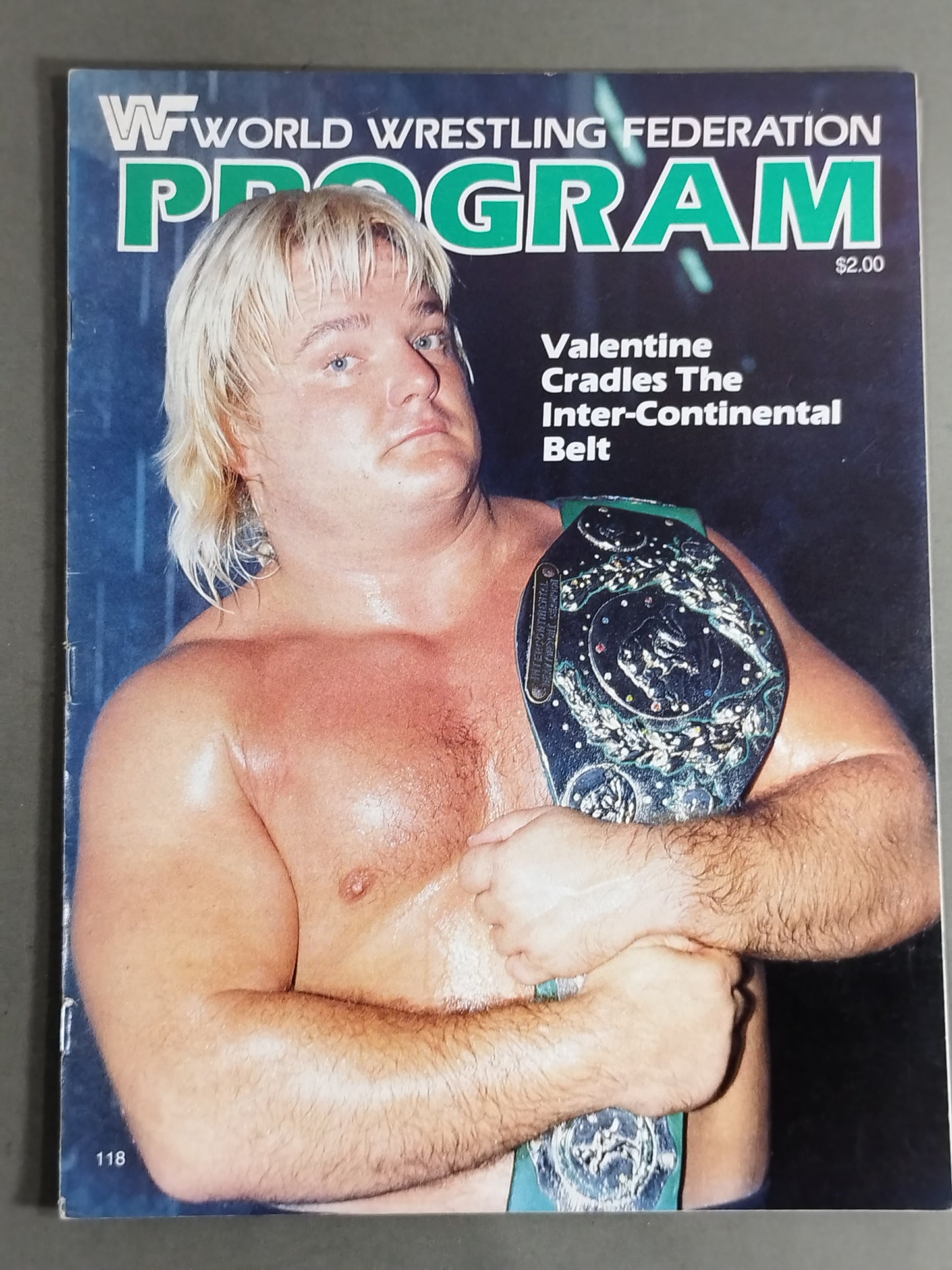 WWF OFFICIAL PROGRAM No.118