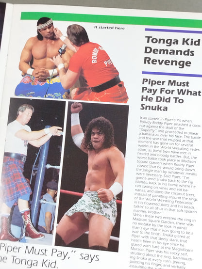WWF OFFICIAL PROGRAM No.118