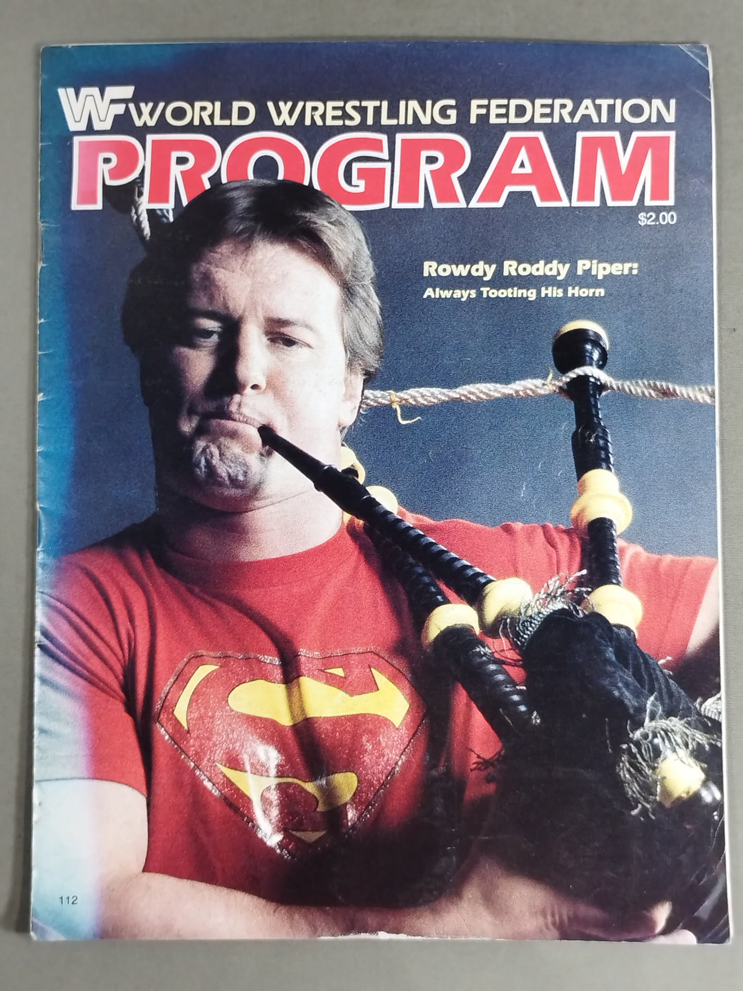WWF OFFICIAL PROGRAM No.112