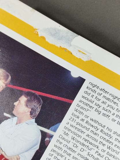 WWF OFFICIAL PROGRAM No.112
