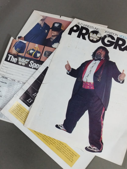 WWF OFFICIAL PROGRAM No.121