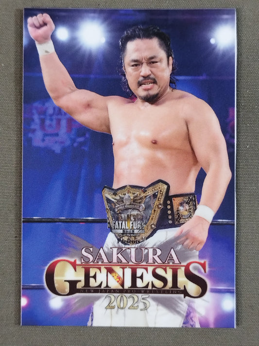 ★非売品★ 後藤洋央紀「SAKURA GENESIS 2025」会場限定ステッカー