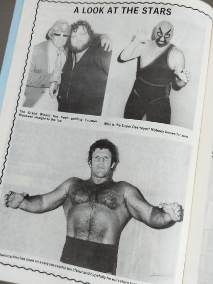 ★バックランドvsコロフ 王座戦★ W.W.W.F. CHAMPIONSHIP WRESTLING OFFICIAL PROGRAM MAGAZINE