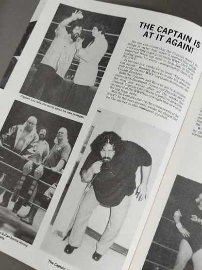 ★バックランドvsバレンタイン 王座戦★ W.W.F. CHAMPIONSHIP WRESTLING OFFICIAL PROGRAM MAGAZINE No.19