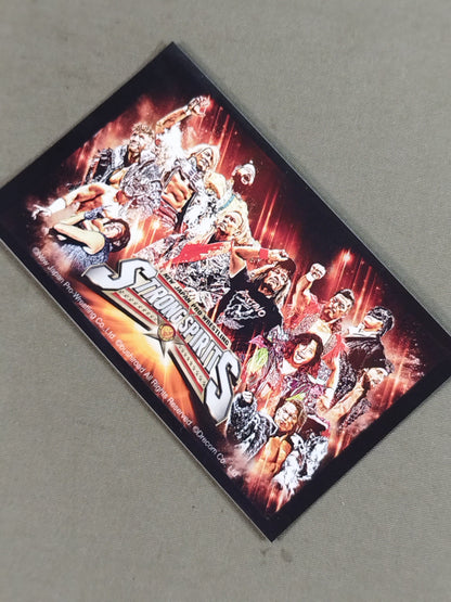 新日本プロレス「STRONG SPIRITS」ステッカー