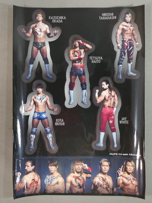新日本プロレス×ボディアート ステッカー
