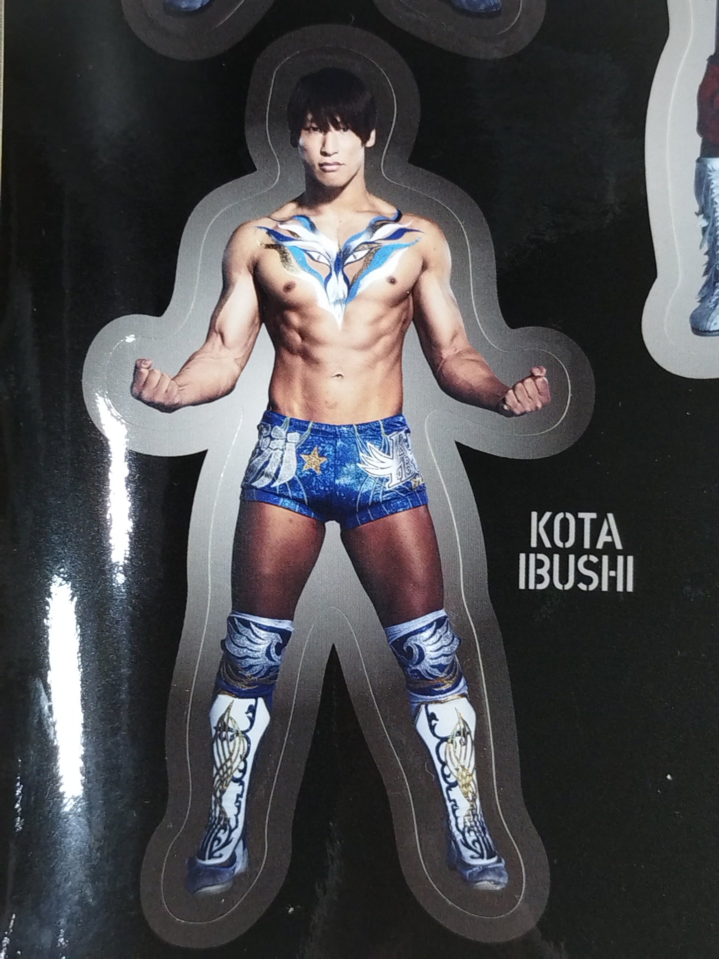 新日本プロレス×ボディアート ステッカー