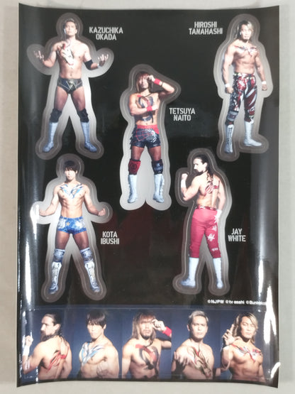 新日本プロレス×ボディアート ステッカー