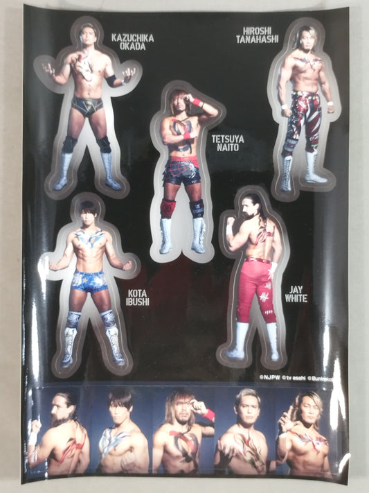 新日本プロレス×ボディアート ステッカー