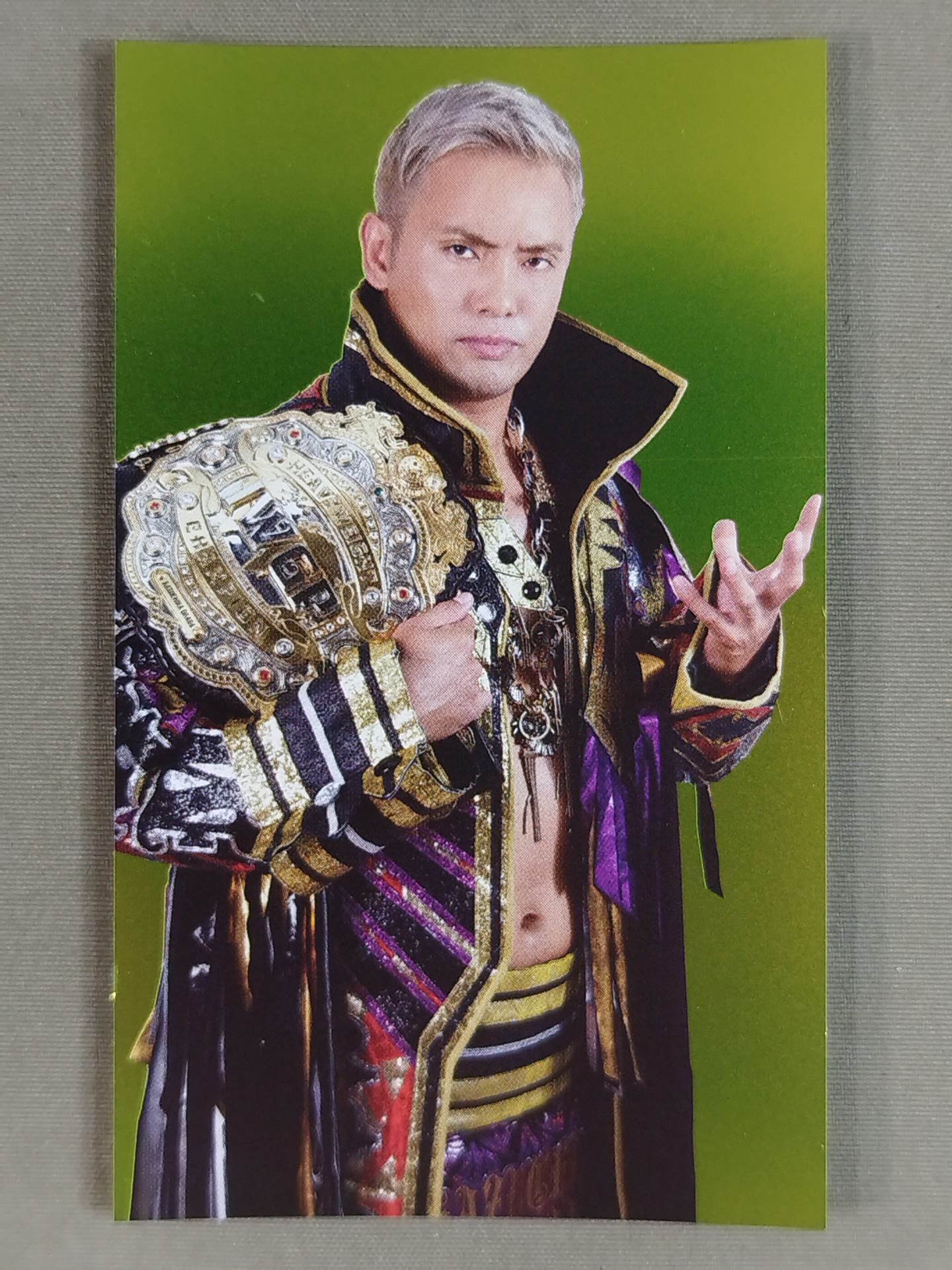 オカダ・カズチカ 名刺型カード(非売品)