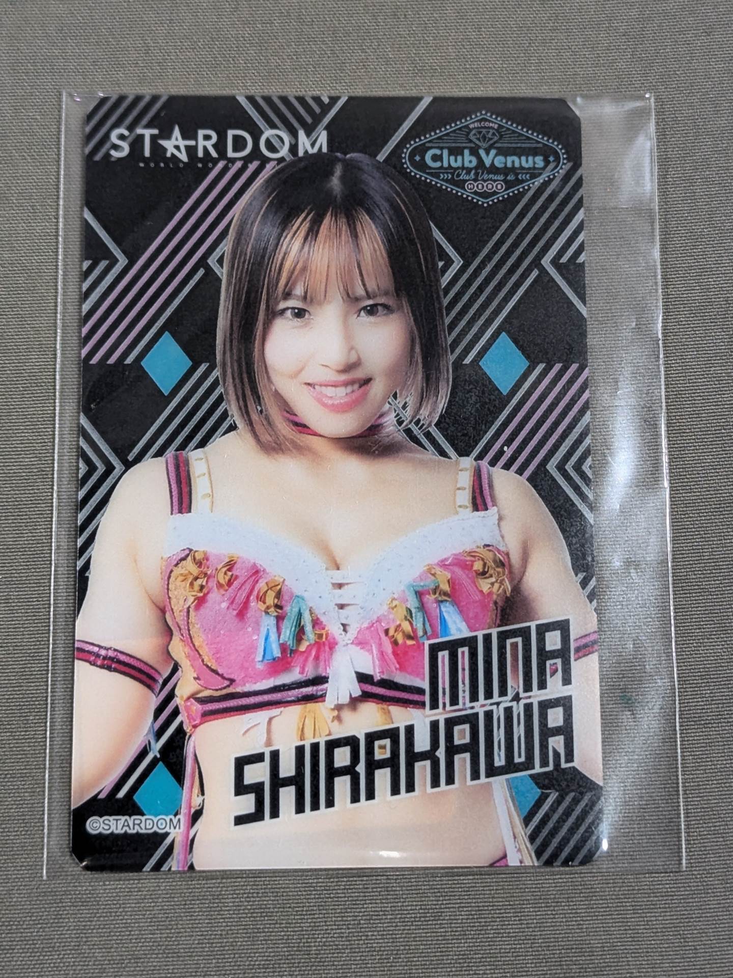 白川未奈 STARDOM×ウェブポン クリアカード