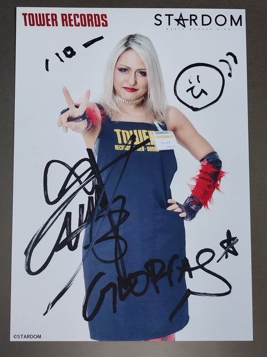スターダム×TOWER RECORDS ジュリア ポートレート 2023