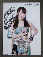 スターダム STARDOM VIP席特典 直筆サイン入りポスター 上谷沙弥SLK スターダム STARDOM VIP席特典 直筆サイン入りポスター 上谷沙弥SLK