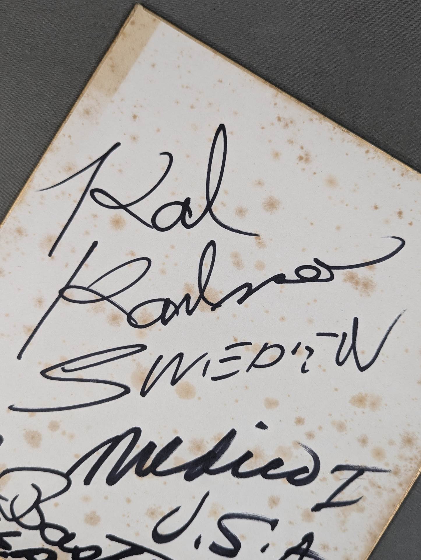 Carl Carlson & Medico No. 1 & Red Baschen