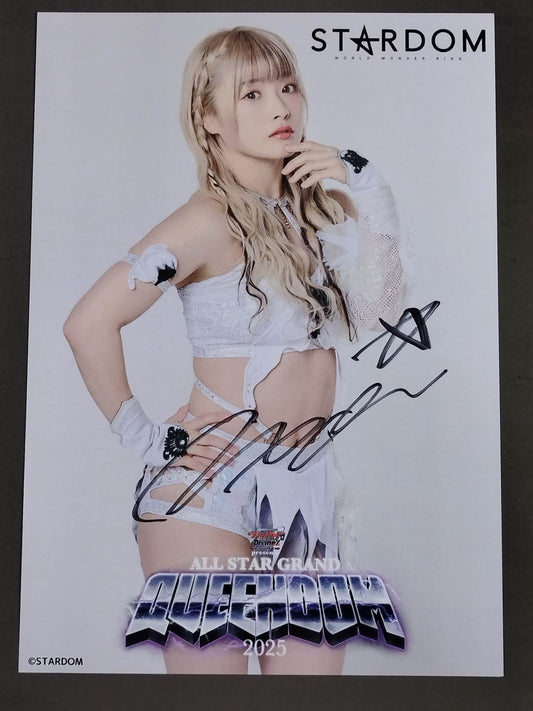 なつぽい 直筆サイン入り ALL STAR GRAND QUEENDOM 2025 ポートレート