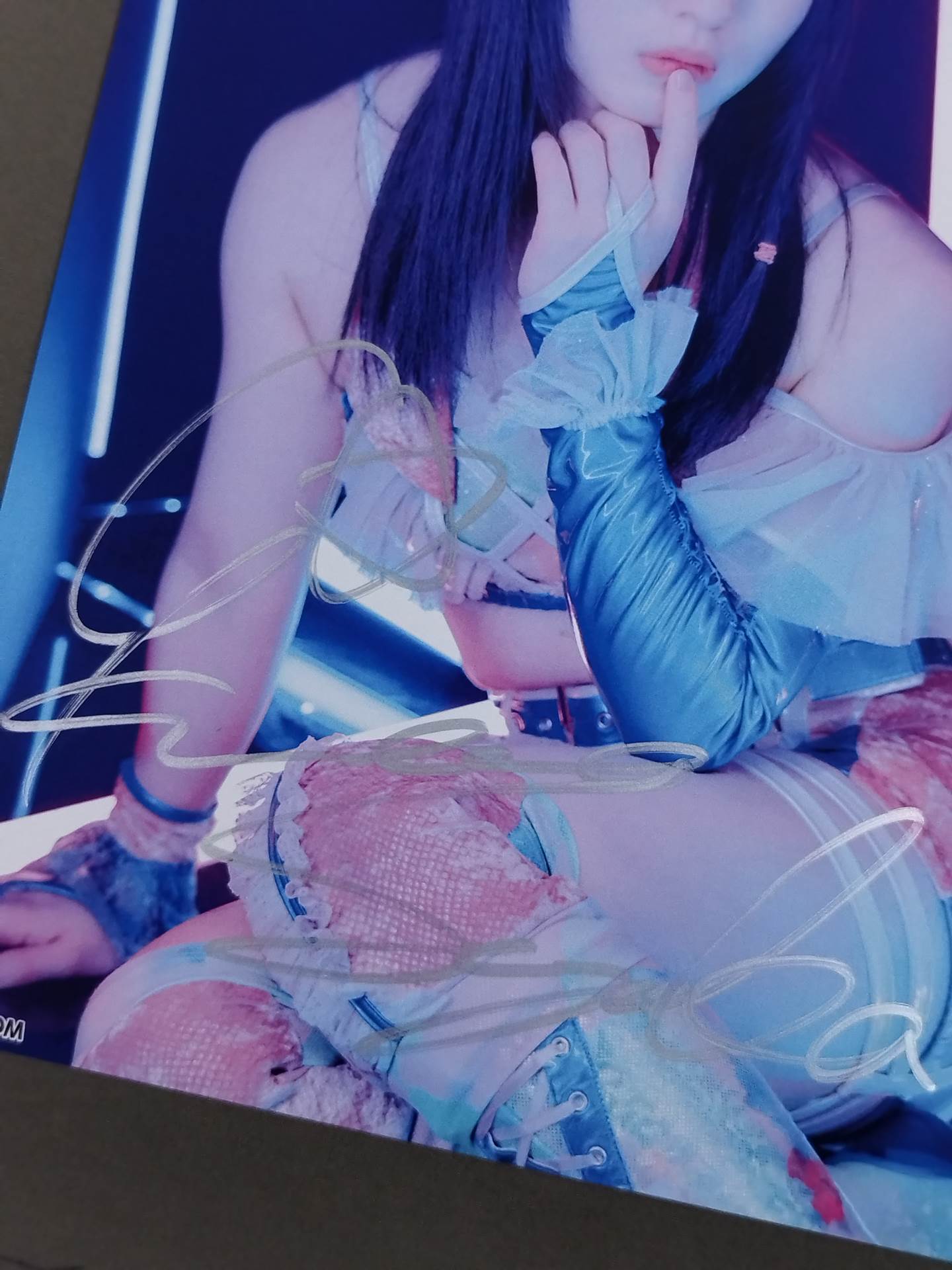 玖麗さやか 直筆サイン入り スターダムポートレート(B-2)