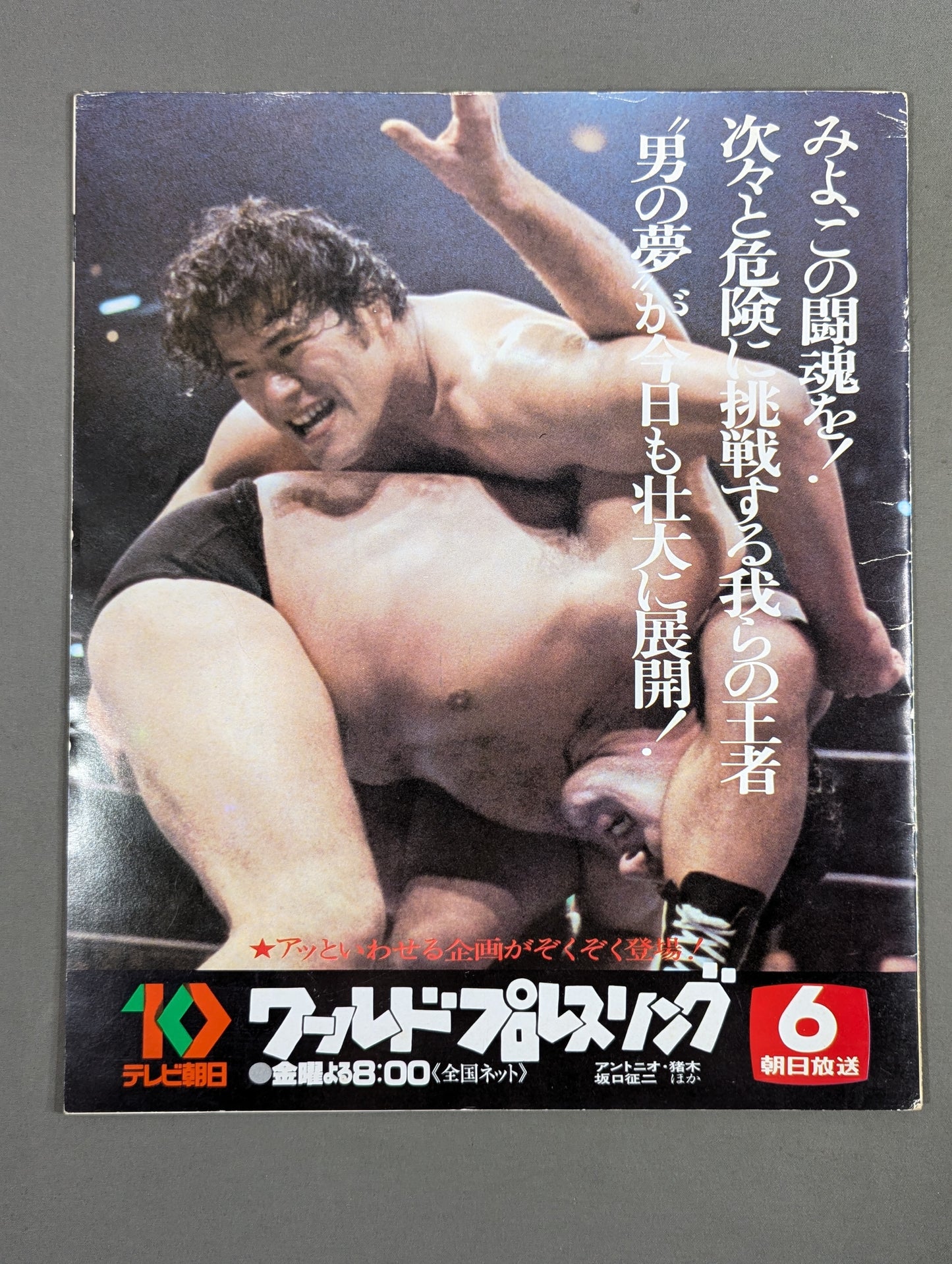 ★猪木vsミスターX★ ワールド・マーシャルアーツ・ヘビー級選手権試合