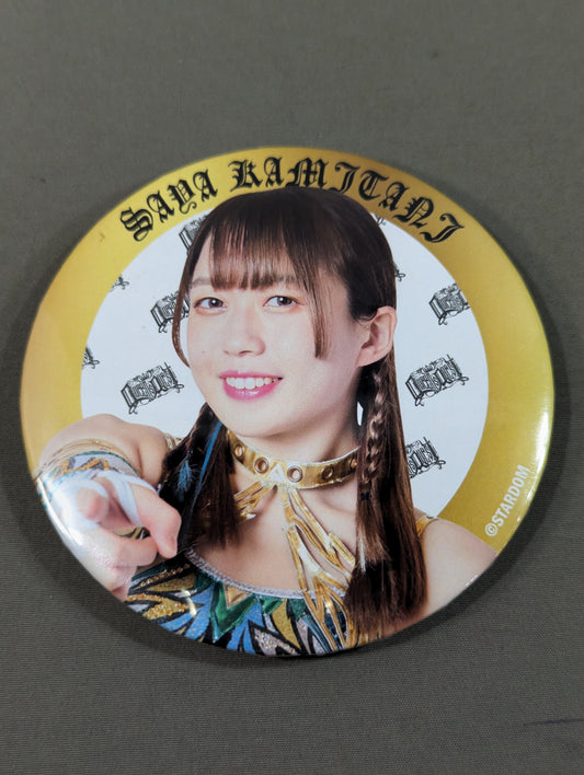 上谷沙弥 スターダム トレーディング BIG缶バッジ 2023