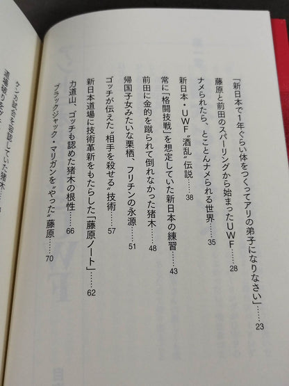 アントニオ猪木とUWF