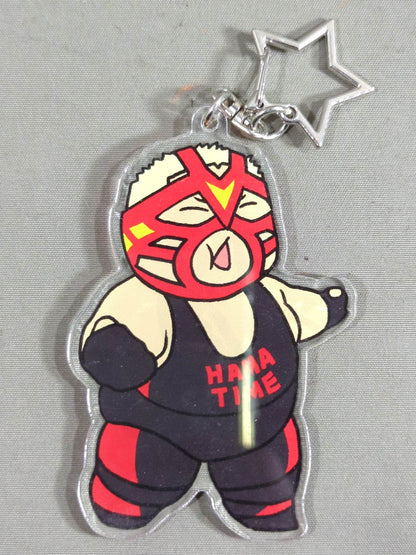 【Hand signed autograph】 Big Hama Vader (Ryota Hama ) Acrylic Key Chain